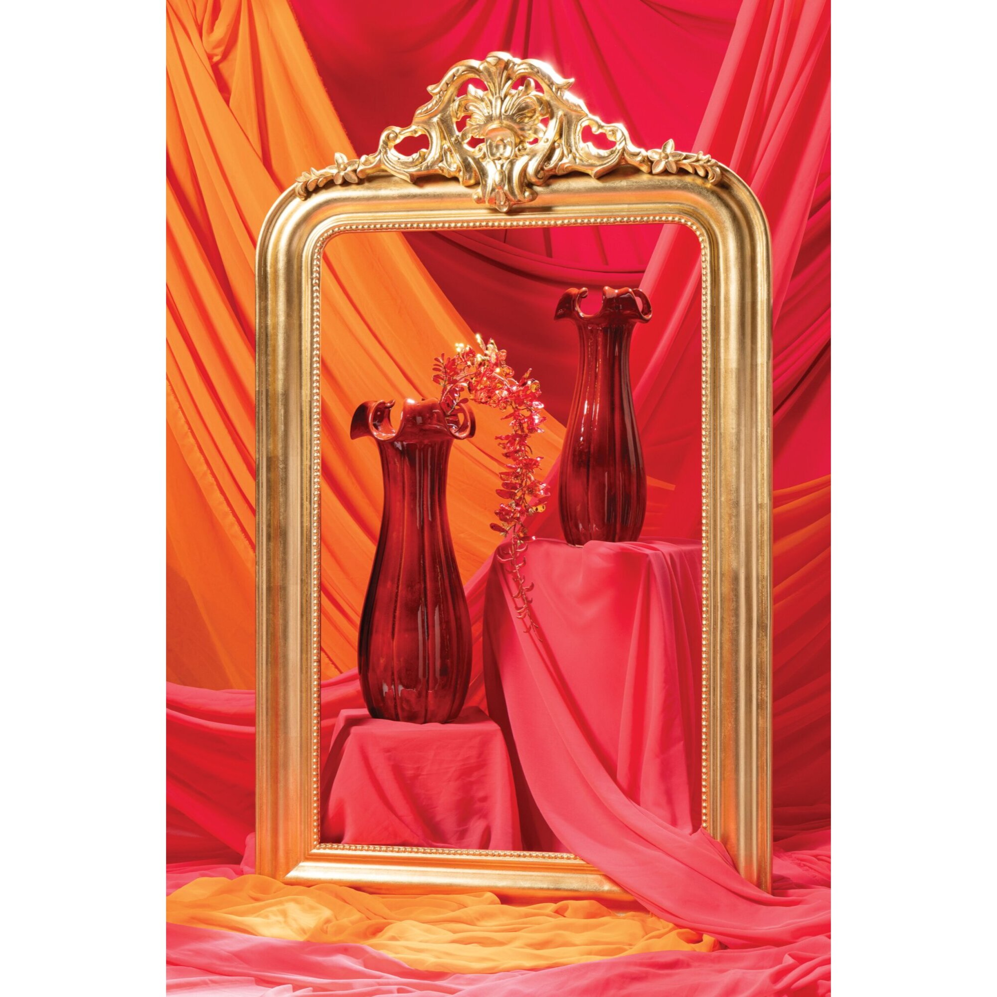 J-Line vase - argile - rouge - small