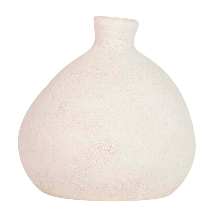 Florero Ceramica Beige 24x24x26 Cm