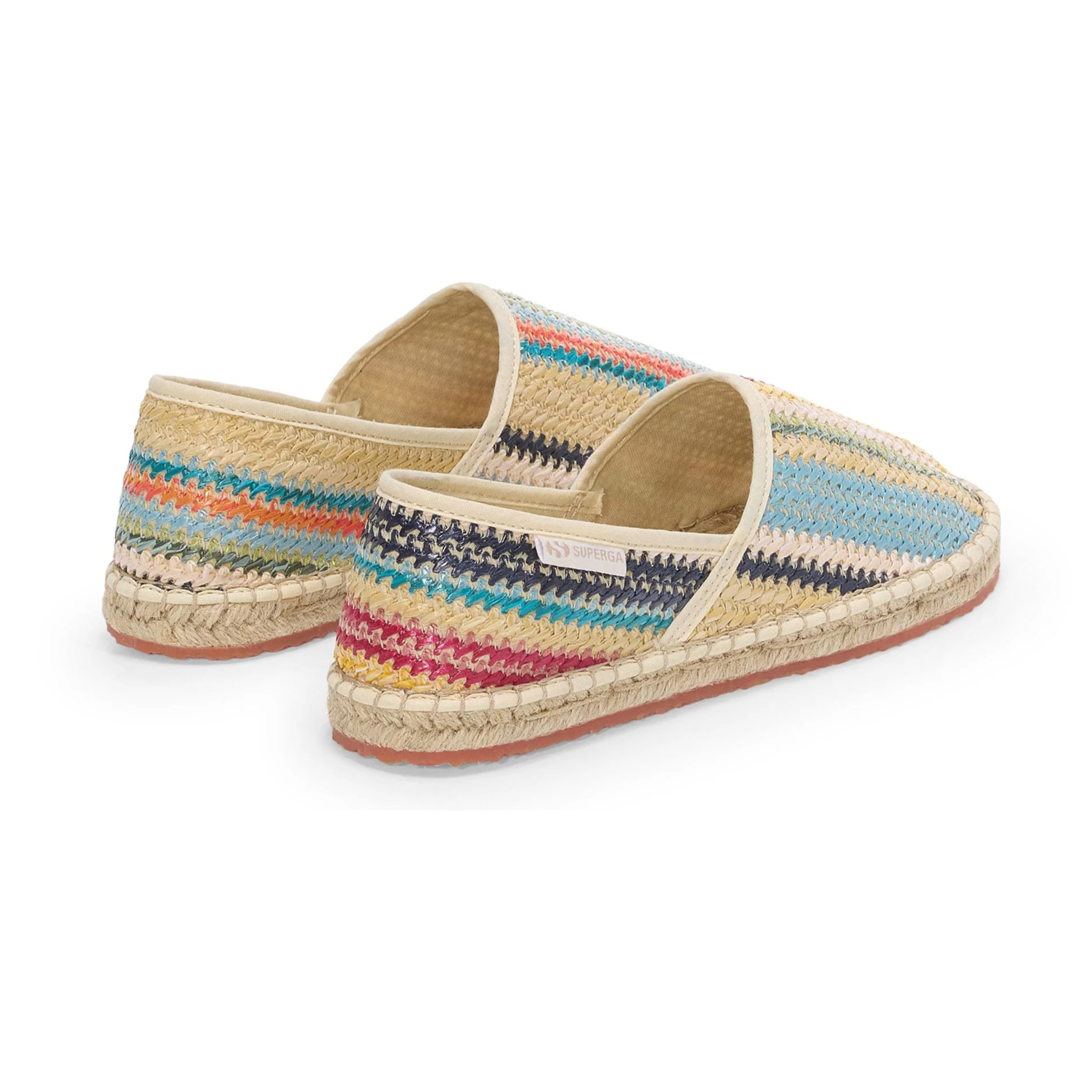 Superga - Alpargatas Mujer Azul - 3009 RAFFIA ROPE