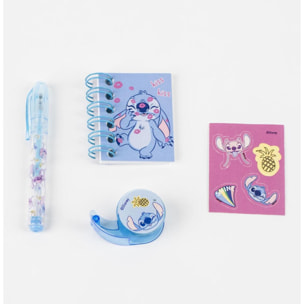 Set de papelería minimochila stitch