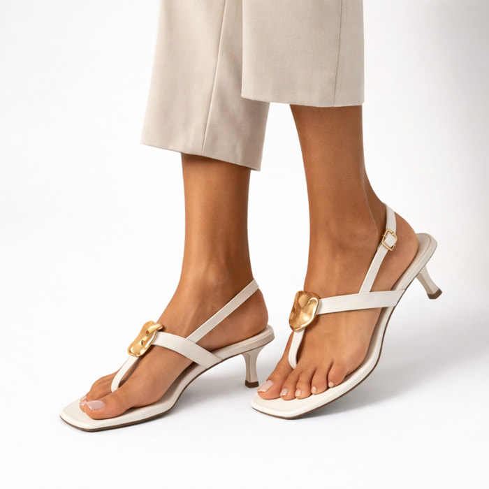 Sandali infradito - tacco 4,5 cm