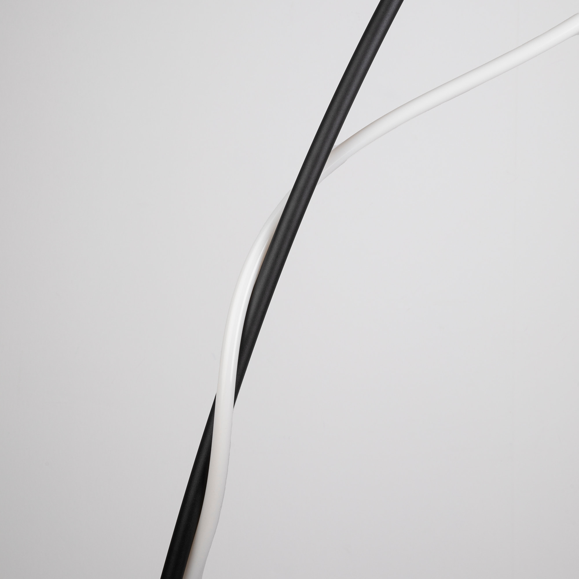 FORLIGHT PIE DE SALÓN IP20 TRESS LED 26 BLANCO NEUTRO - 4000K ON-OFF NEGRO 3099