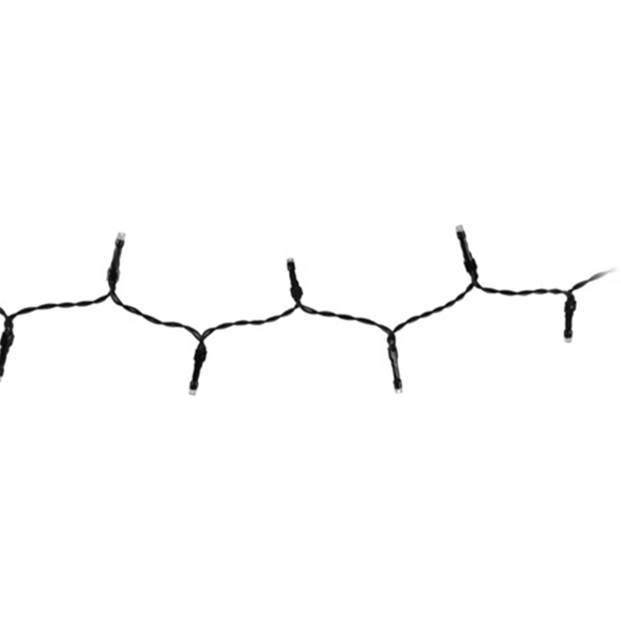 guirnalda con 80 luces led blanco cálido con 8 funciones y temporizador - 3 metros