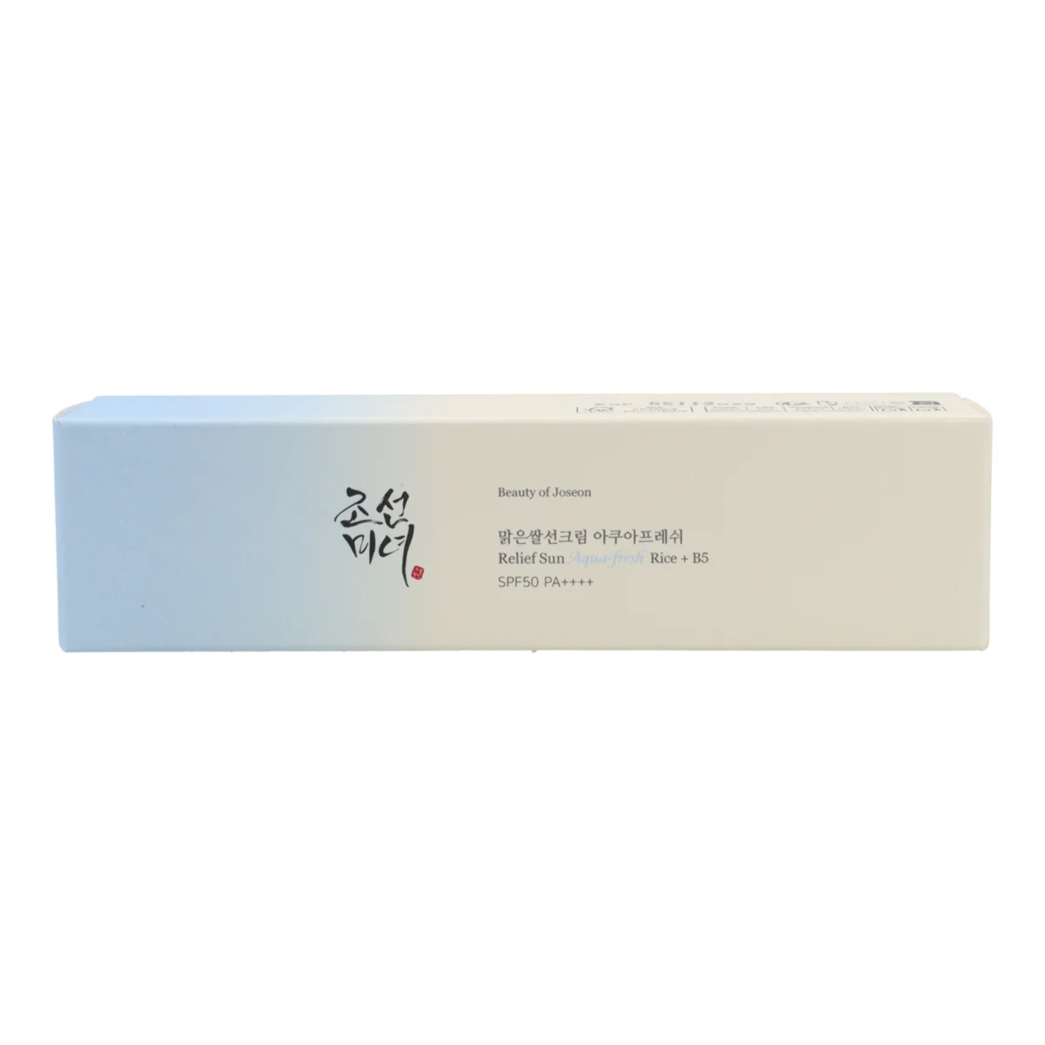 Protector Solar con arroz & B5 Relief Sun Aqua Fresh Rice + B5 Beauty of Joseon 50 ml