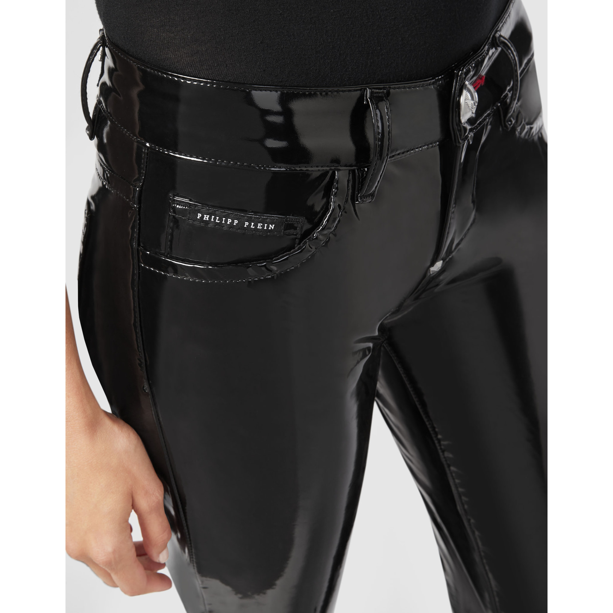 PHILIPP PLEIN Slim Trousers Statement