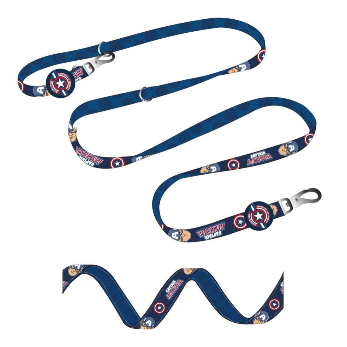 Correa técnica para perros m diseño marvel