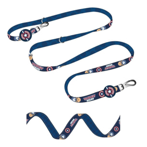 Correa técnica para perros m diseño marvel