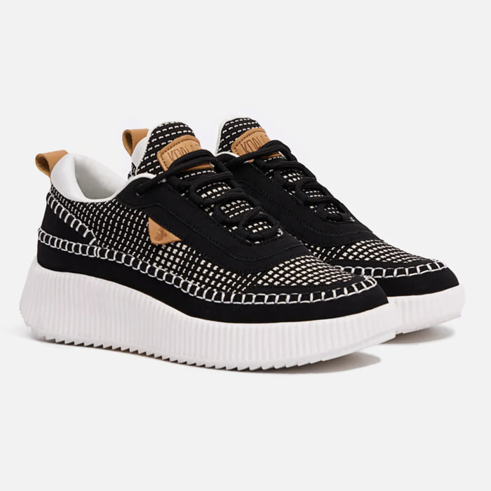 Zapatillas Plataforma Negro - Treviso