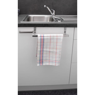 Porte serviette et torchon extensible inox Fackelmann Tecno