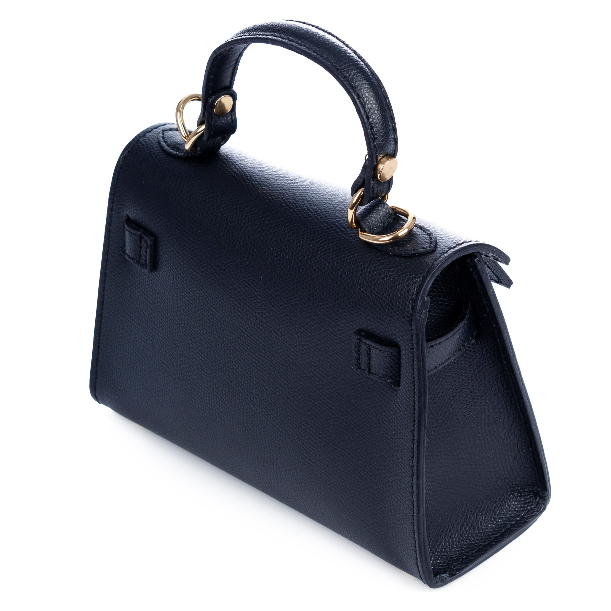 Asciano borsa a mano in pelle autentica Palmellato con chiusura design esclusivo e tracolla