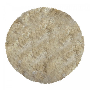 Tapis fait main Shaggy longues mèches Moodil, 45 mm