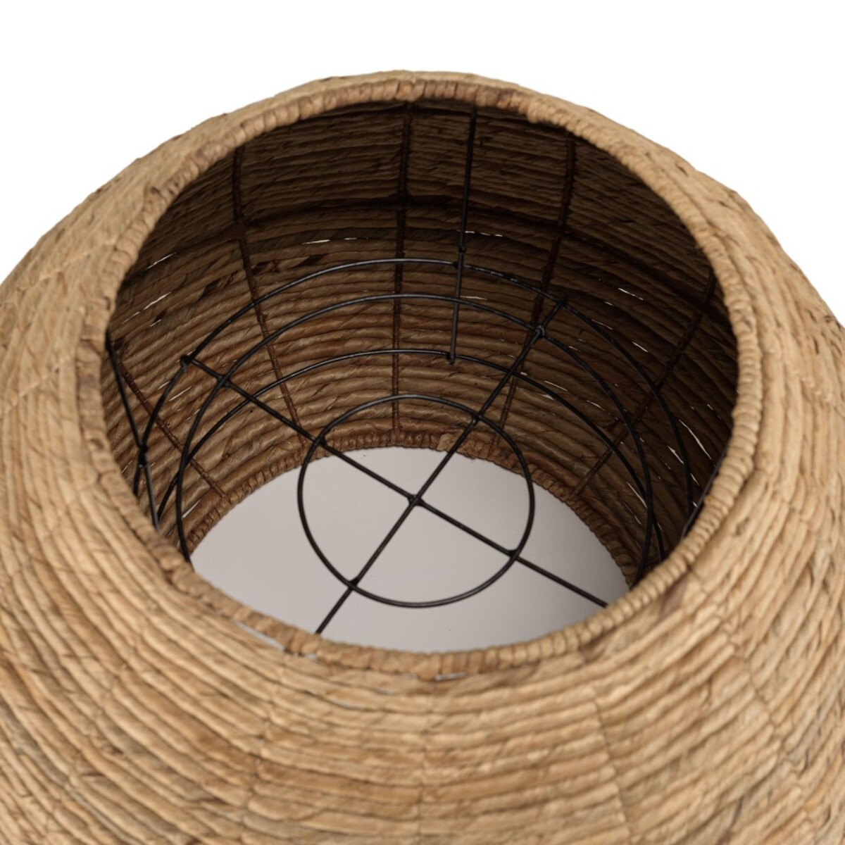 SIXTINE - Cache pot petit modèle en tissage d'abaca naturel