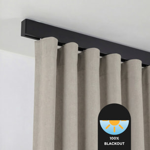 Cortina de cinta opaca STONE XXL Piedra