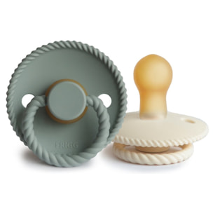 Frigg Pack 2 Chupetes Block Latex Rope