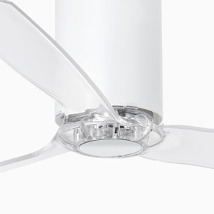 MINI TUBE FAN M Ventilateur blanc mat/transparent DC