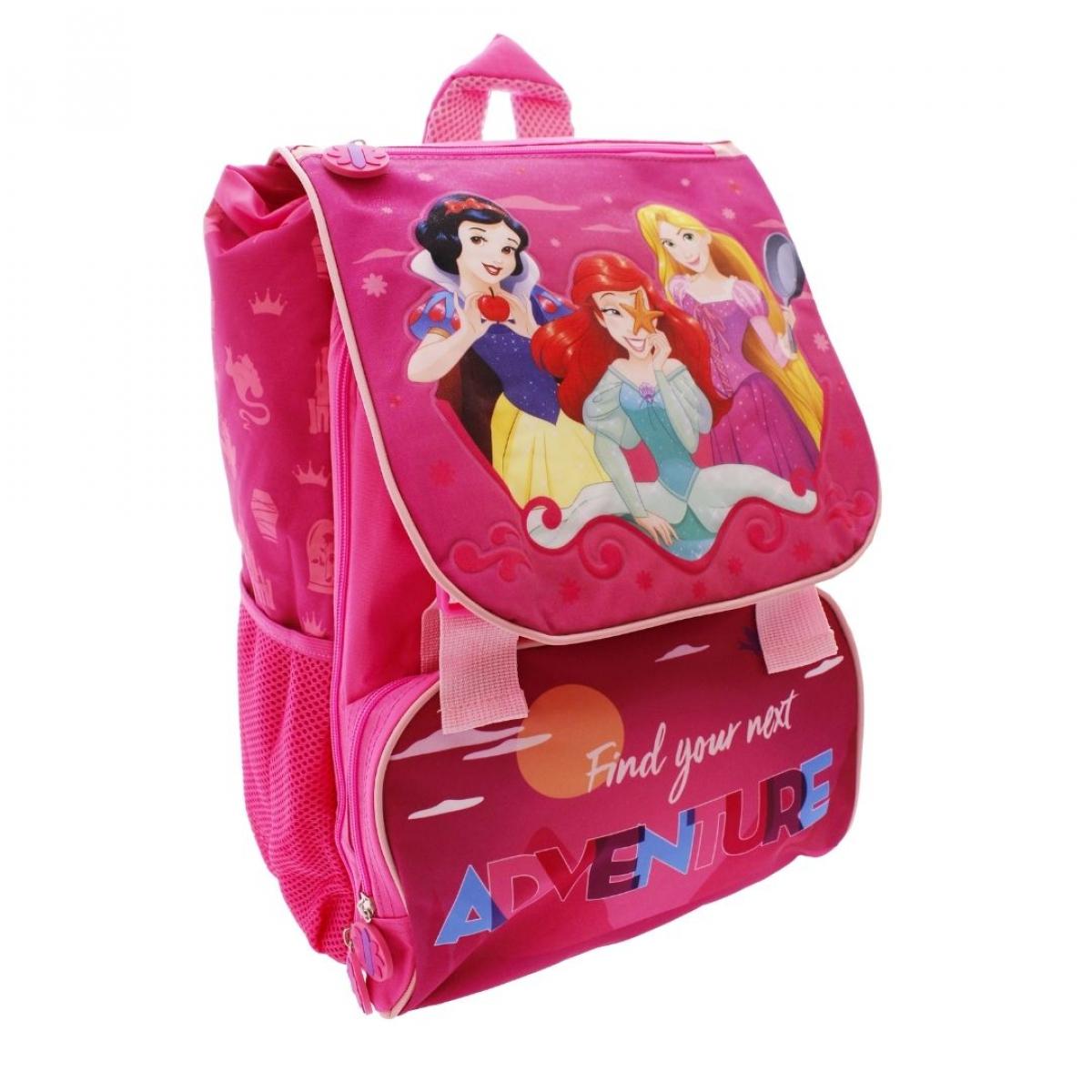 Zaino Scuola Estensibile Principesse Disney Lei Disney Rosa