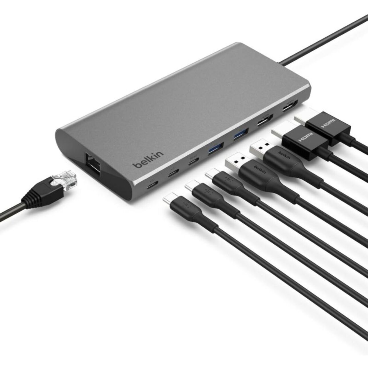Station d'accueil BELKIN USB-C 8 en 1 universelle Hub Core
