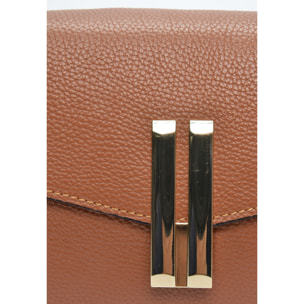 Borsa a spalla Anna Luchini Cammello