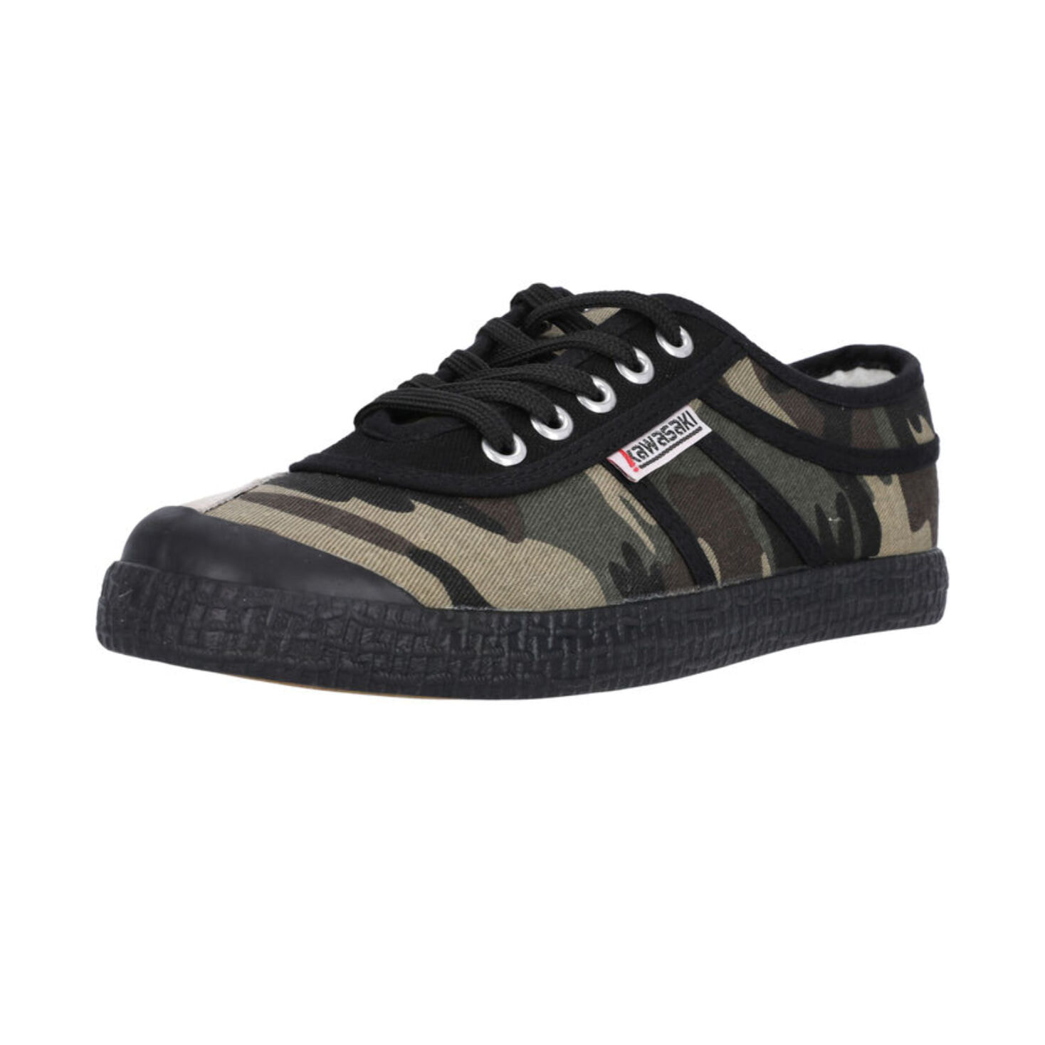 Zapatillas Sneaker Unisex - KAWASAKI Camo Canvas Shoe K202417-ES 3038 Olive Night