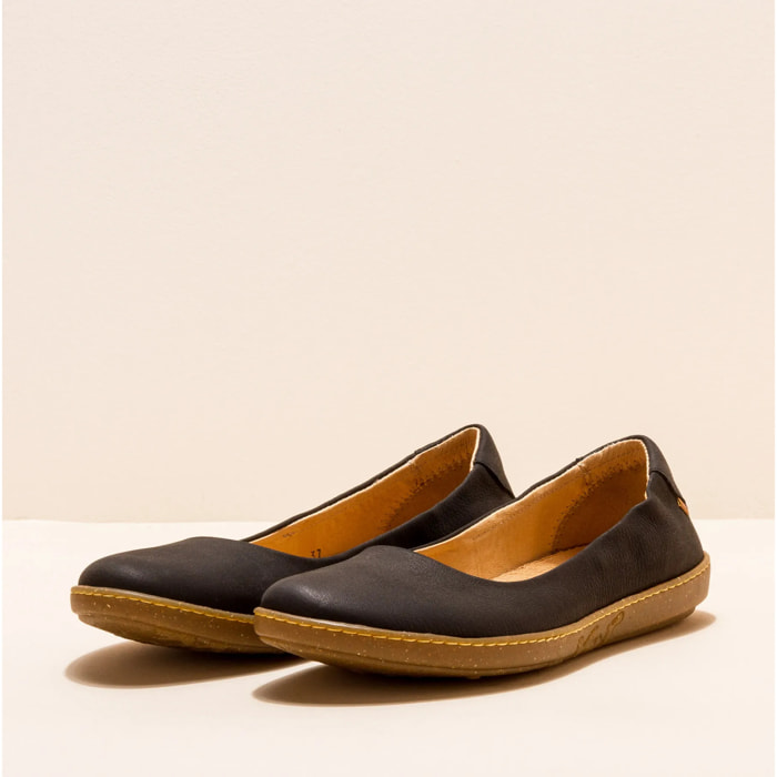 Bailarinas N5300 PLEASANT BLACK/ CORAL color Black