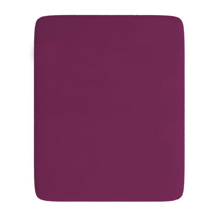 LENZUOLO SOTTO CON ANGOLI MAX COLOR, 100% COTONE MADE IN ITALY - MATRIMONIALE