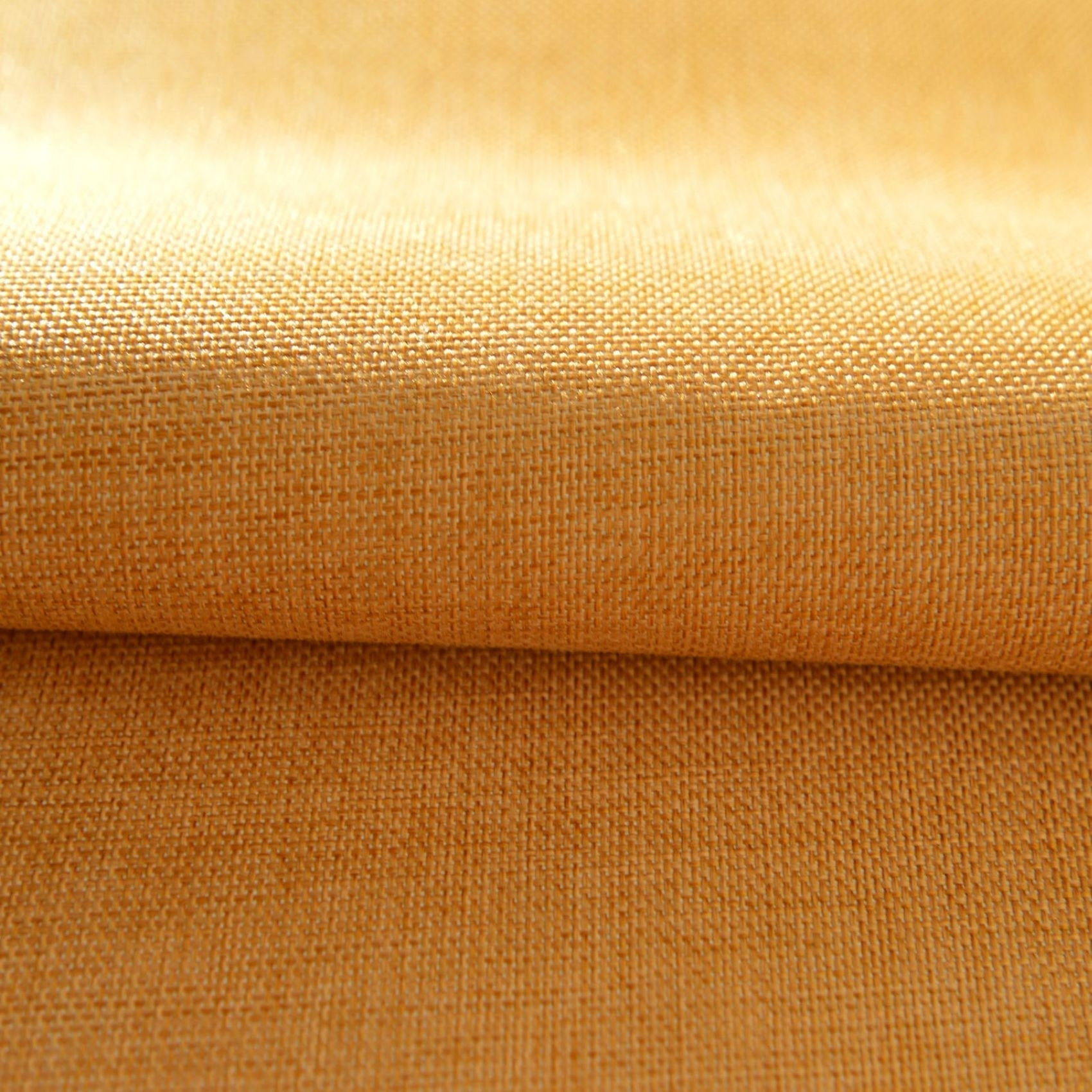 Rideau 100% occultant  - Effet chiné - Jaune Ocre