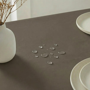 Nappe antitache au toucher tissu imperméable CHOCO