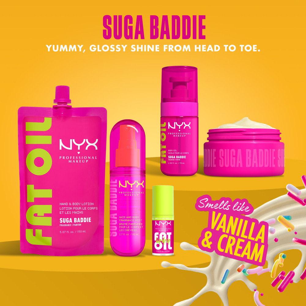 NYX Professional Makeup Fat Oil Body Mini Baume Corps SUGA BADDIE