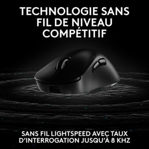 Souris Gamer Sans Fil LOGITECH PRO X SUPERLIGHT 2 DEX LIGHTSPEED Noir
