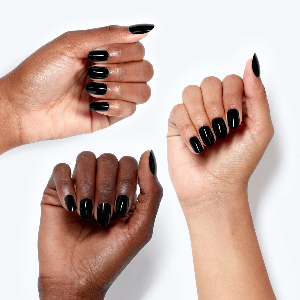 xPRESS-ON - Lady in Black - Faux ongles réutilisables, effet gel - OPI