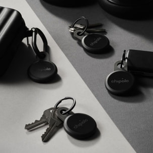 Tracker GPS CHIPOLO Loop x4 rechargeable USBC noir