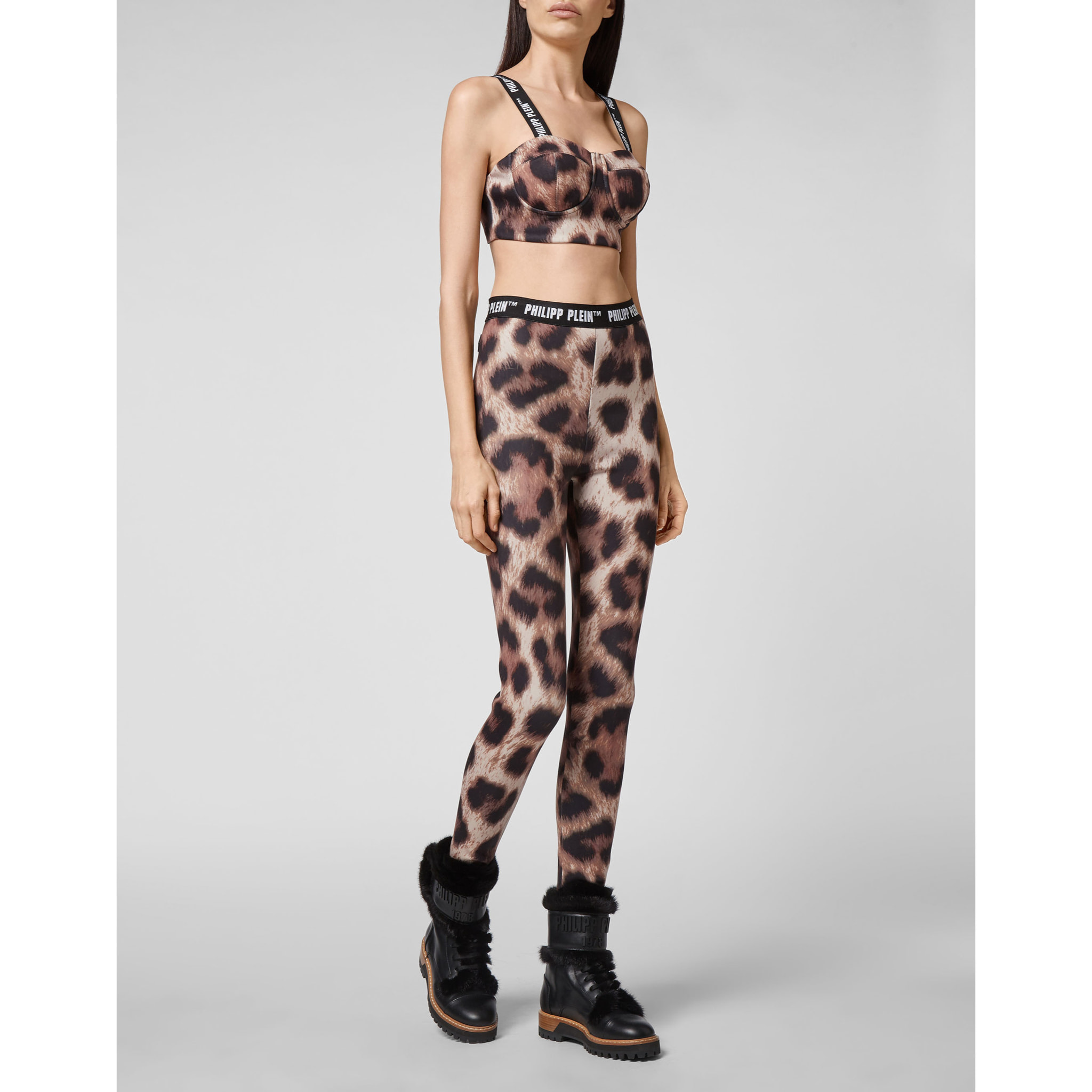 PHILIPP PLEIN Top LEOPARD