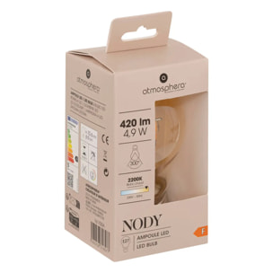 Ampoule LED "Standard" ambrée - filament torsadé E27