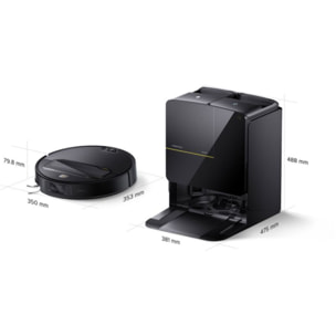 Robot Aspirateur Laveur ROBOROCK Saros Z70 noir