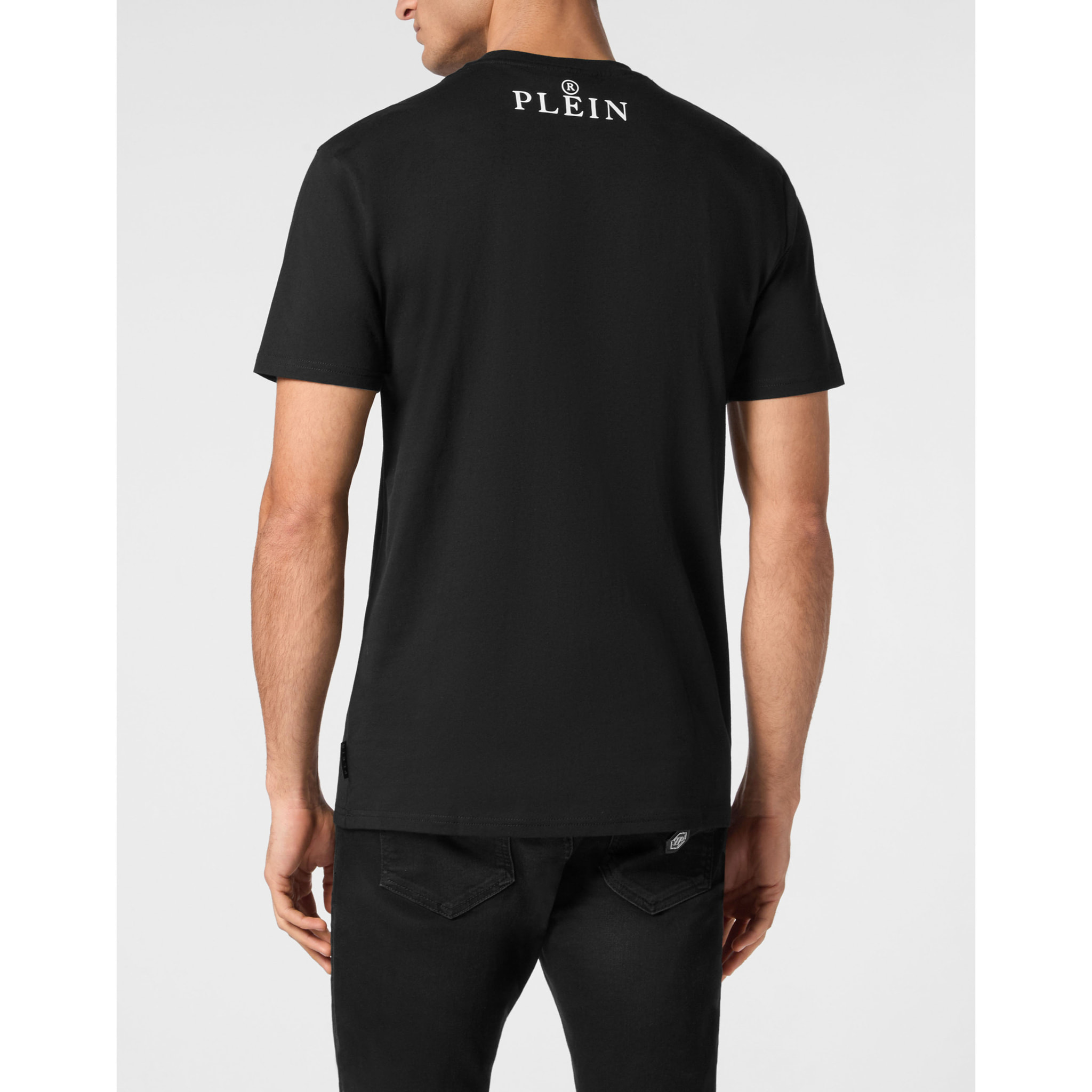 PHILIPP PLEIN Camiseta de cuello redondo y manga corta