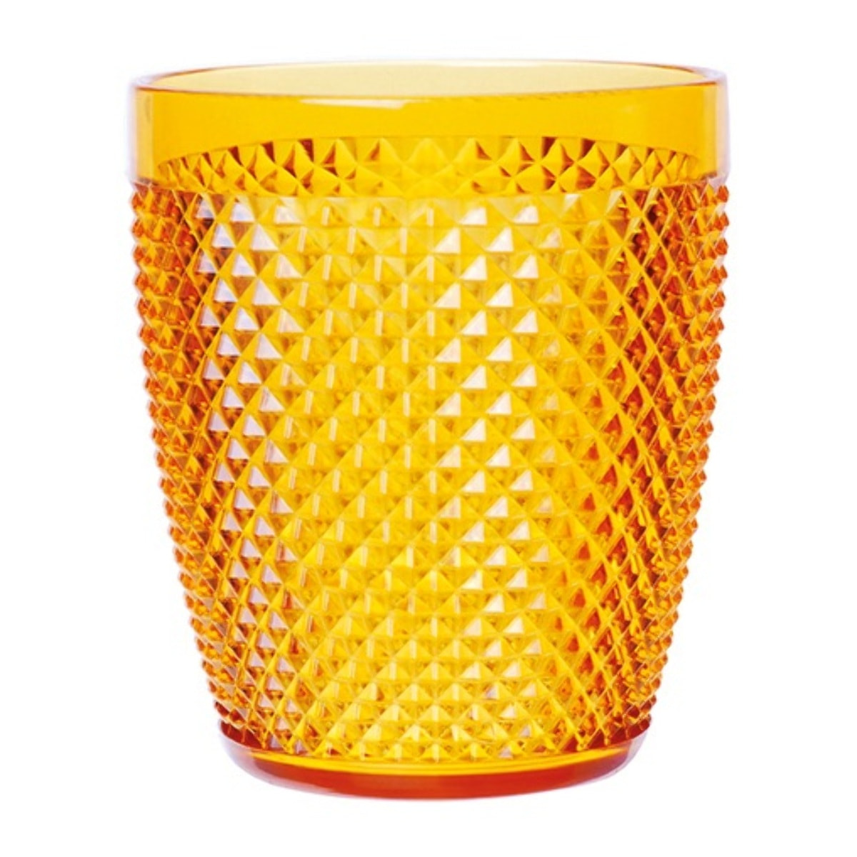 Set de 6 verres Excelsa – Diamond, Plastique Jaune 40 cl