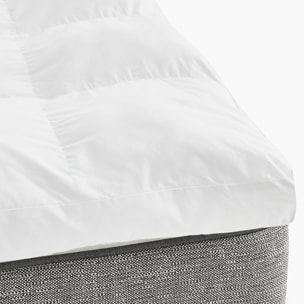 Topper Microfibra de 5cm de grosor | Antialérgico para pieles sensibles | OEKOTEX | Gomas elásticas