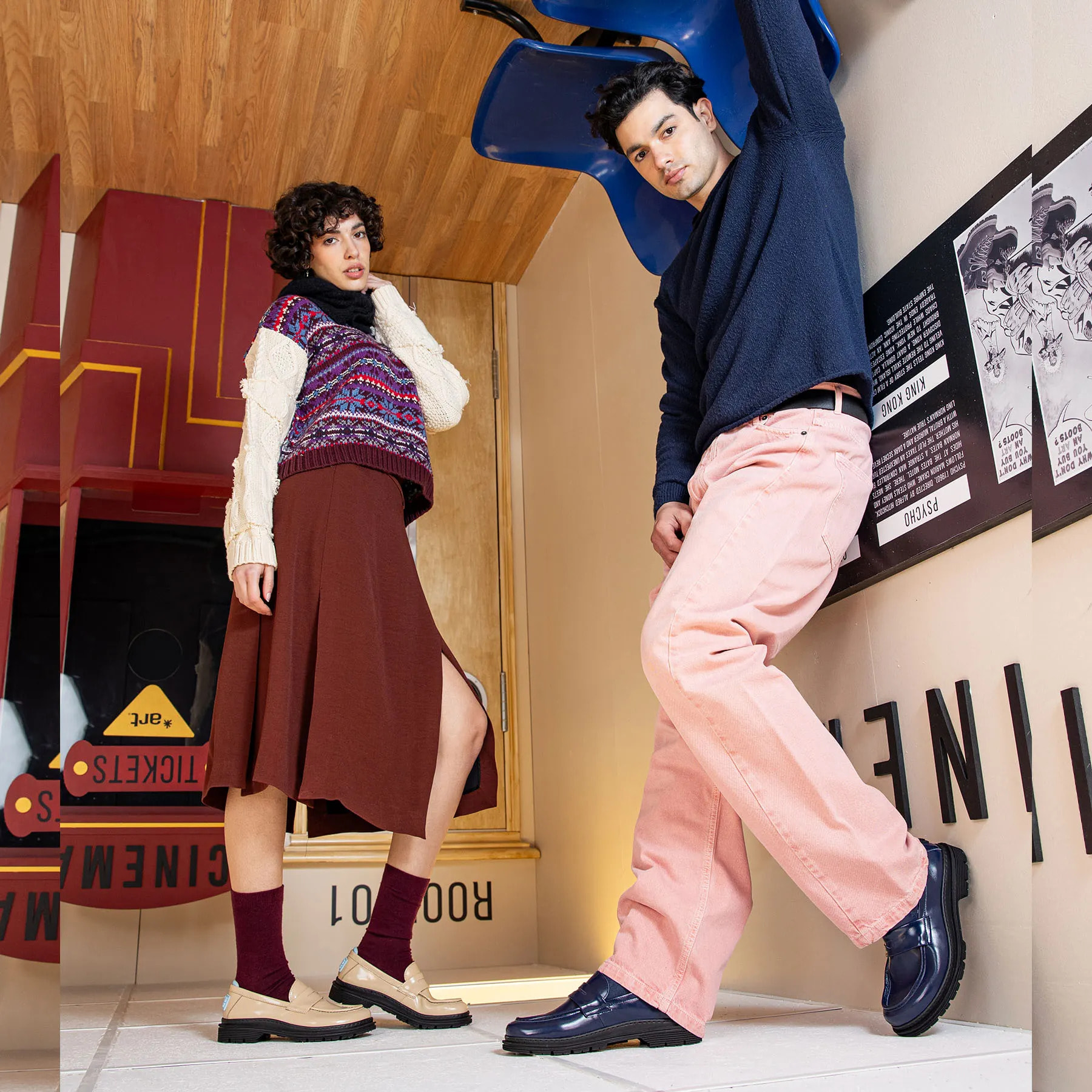 Zapatos 1902 NAPPA SHINNY NAVY/BIRMINGHAM color Navy