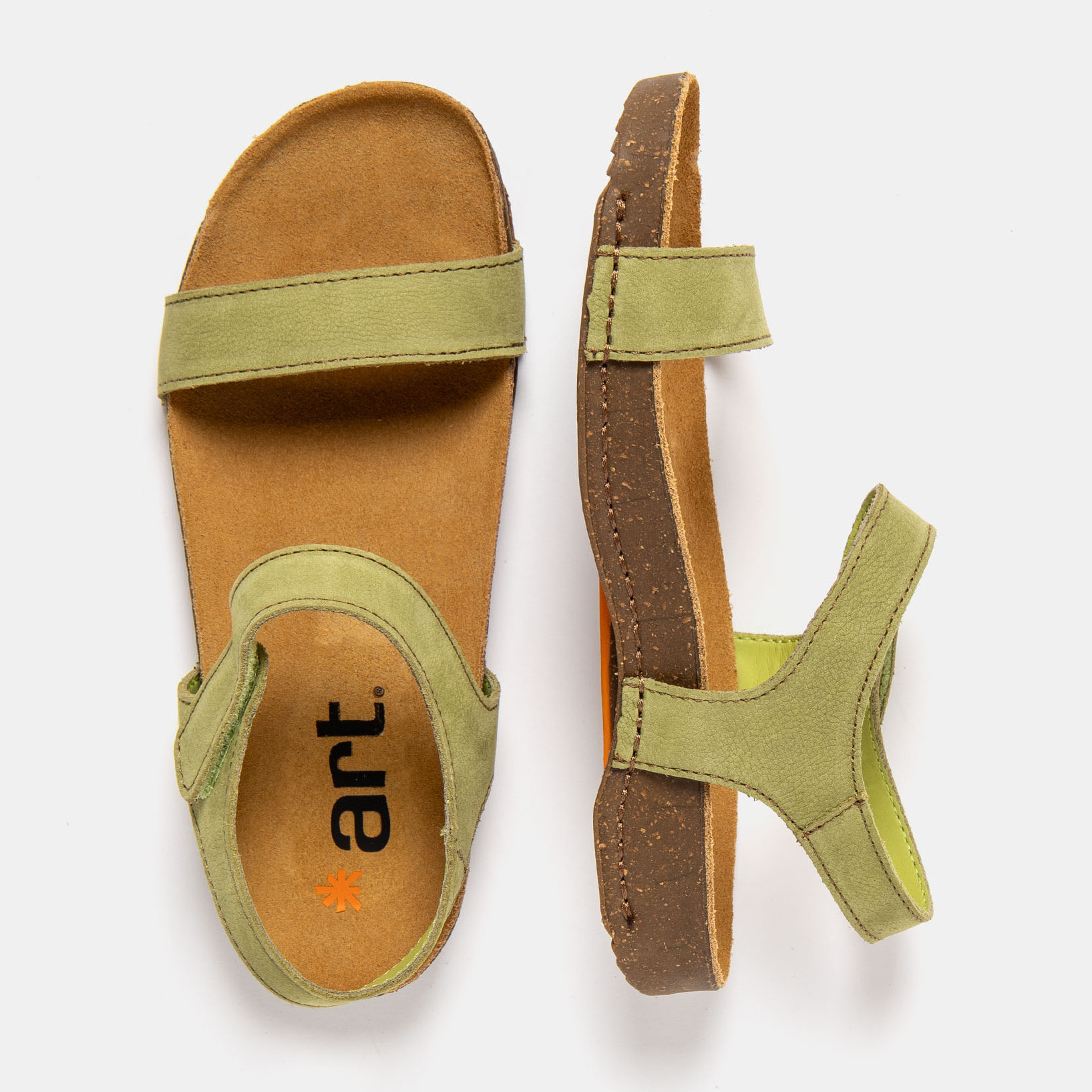 Sandalias 1119 NOBUCK LIKEN/ I BREATHE color Liken