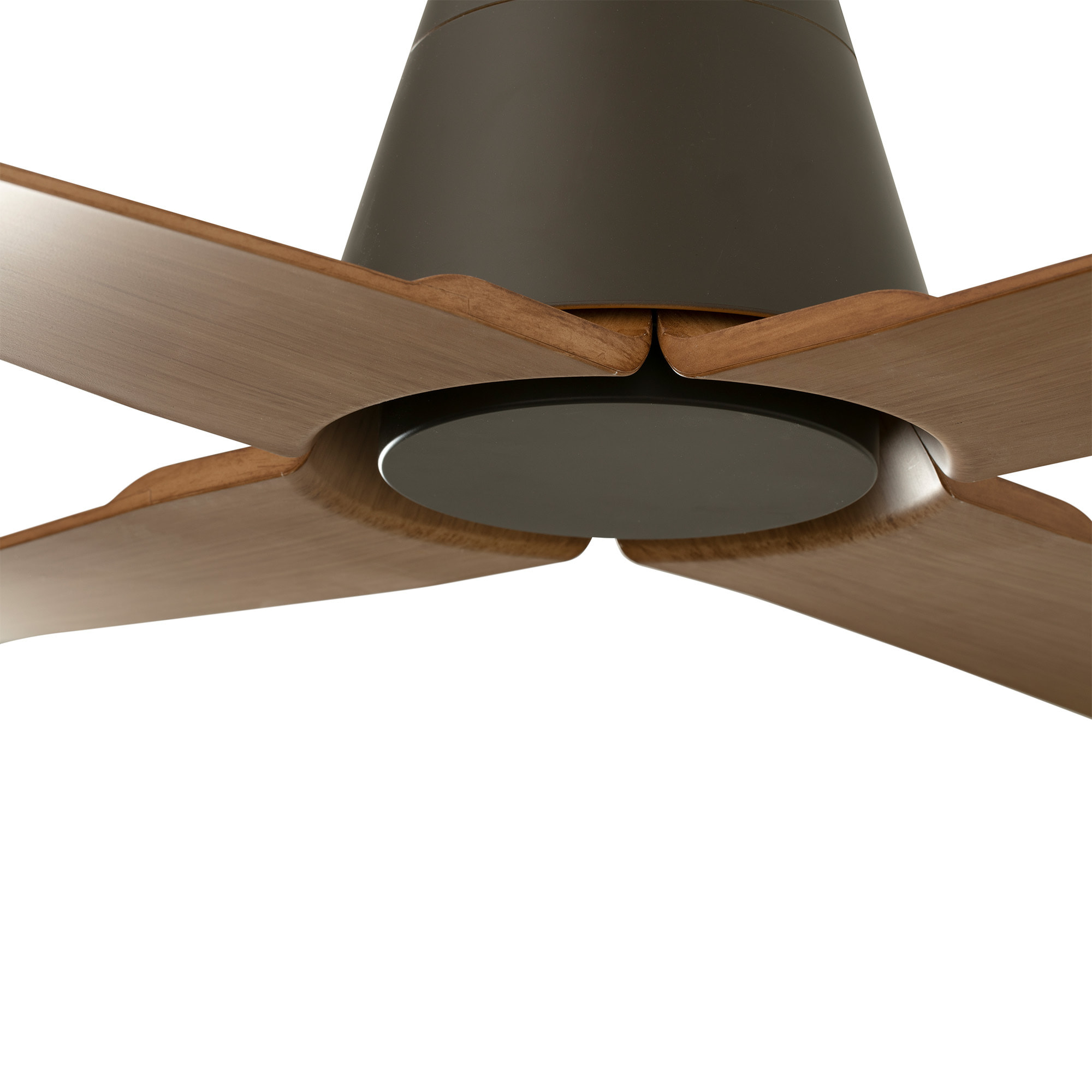 TYPHOON M LED Ventilateur marron/bois