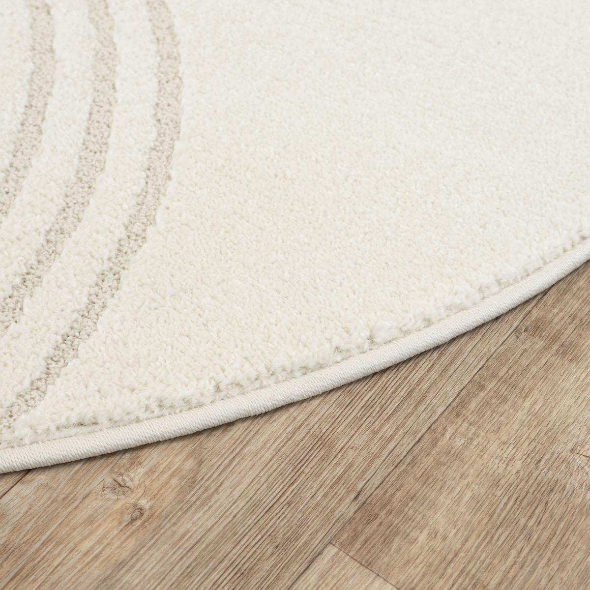 Tapis tendance ton sur ton aux motifs simples