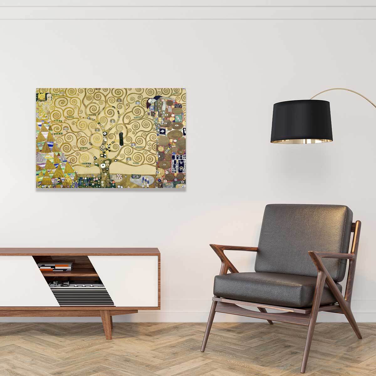 L'arbre de vie -Tableau gustave klimt  Toile imprimée