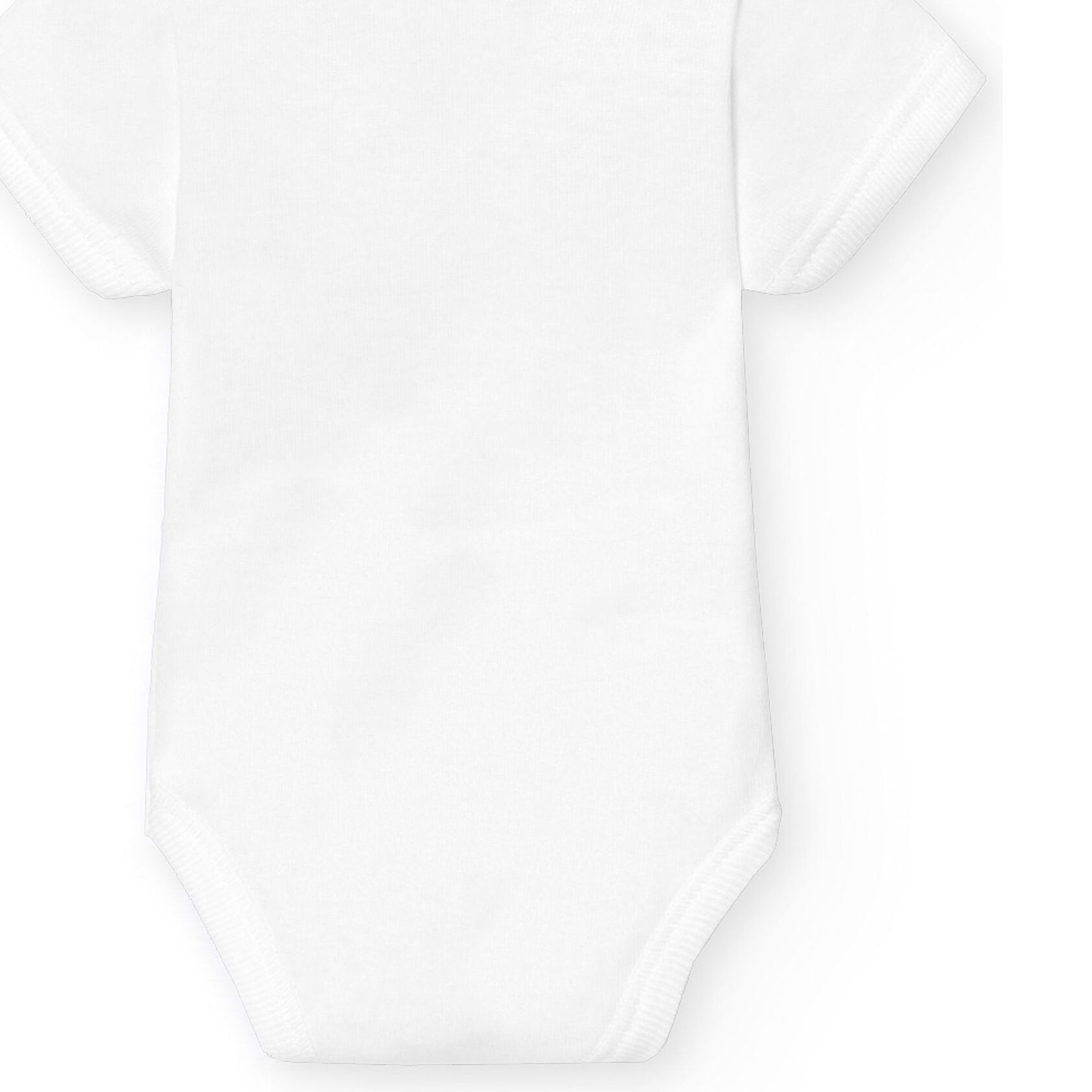 Body bebé manga corta hombro abierto