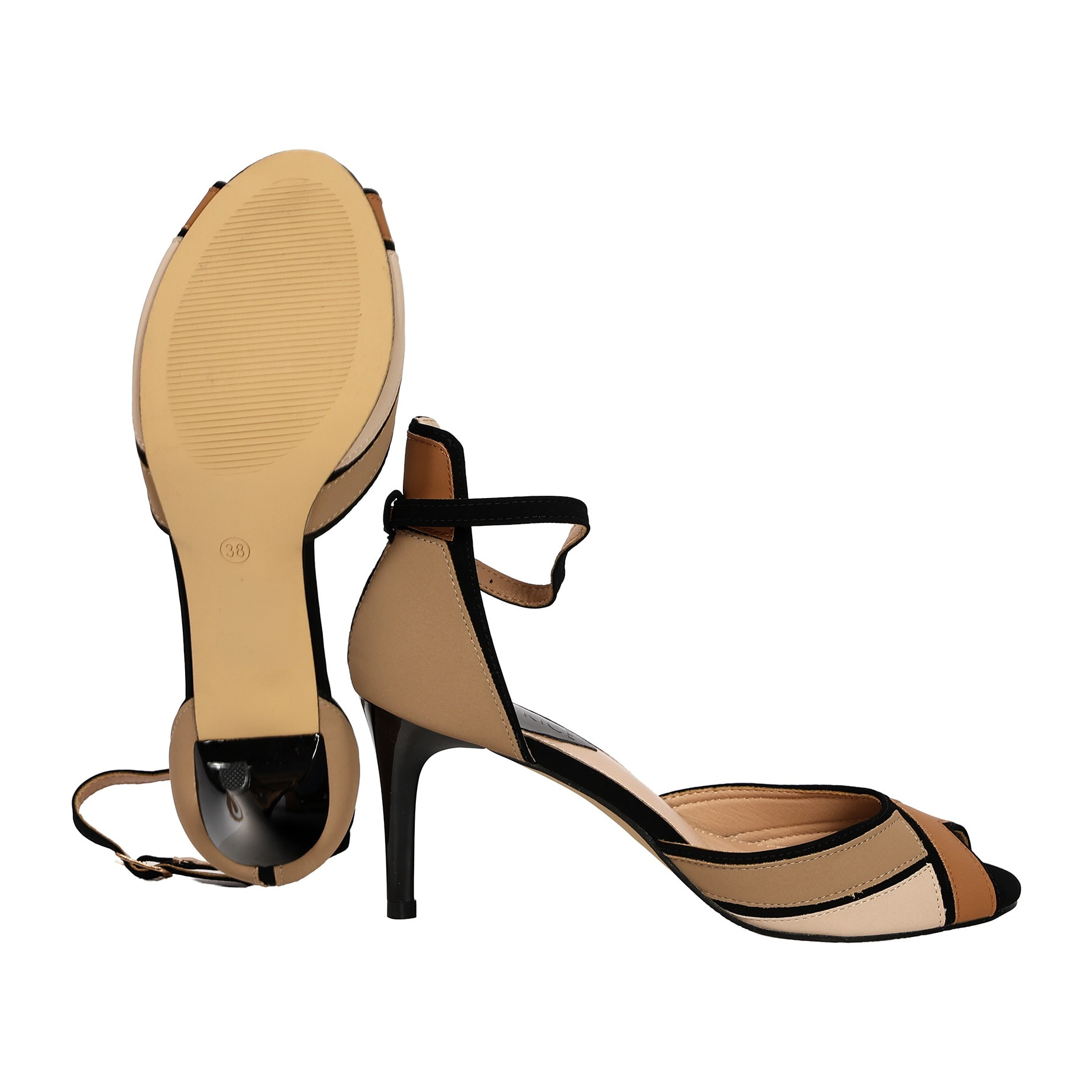 Decolletè con cinturino alla caviglia - tacco 8,5 cm