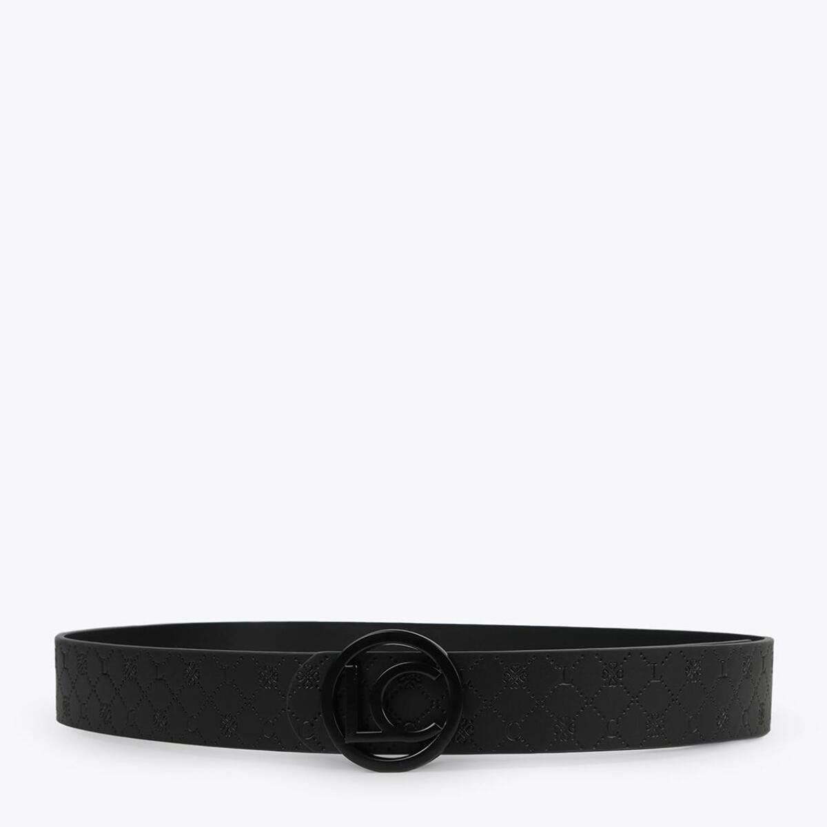 Cintura double face monogrammi LC