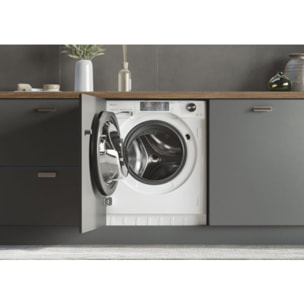 Lave linge hublot encastrable HAIER HW90B416FWB-FR