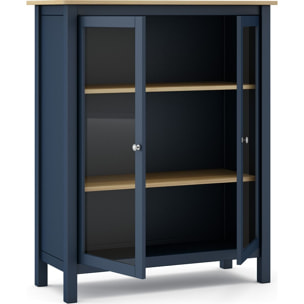 Vaisselier 2 portes en bois massif -MACHA