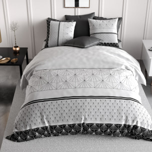 Parure Housse De Couette 3pcs 100% coton 57fils Casta