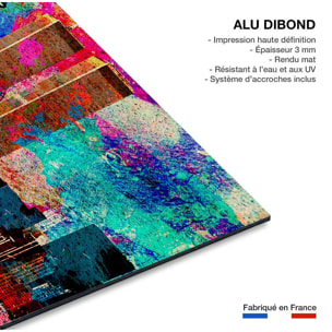 Tableau Affiche illustration graffiti new york Tableau alu Dibond