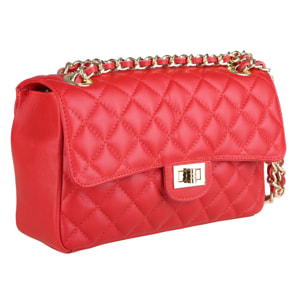 Chicca Borse Borsa a Spalla Rosso